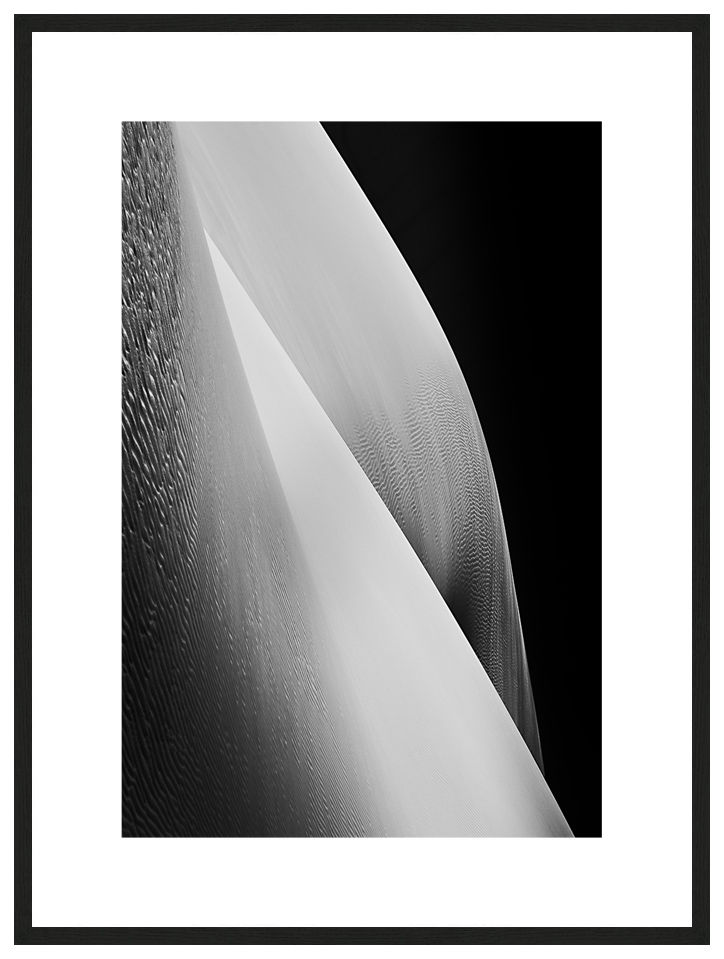 Pure Beauty with frame, Reverse Bodyscapes Series, Nik Barte