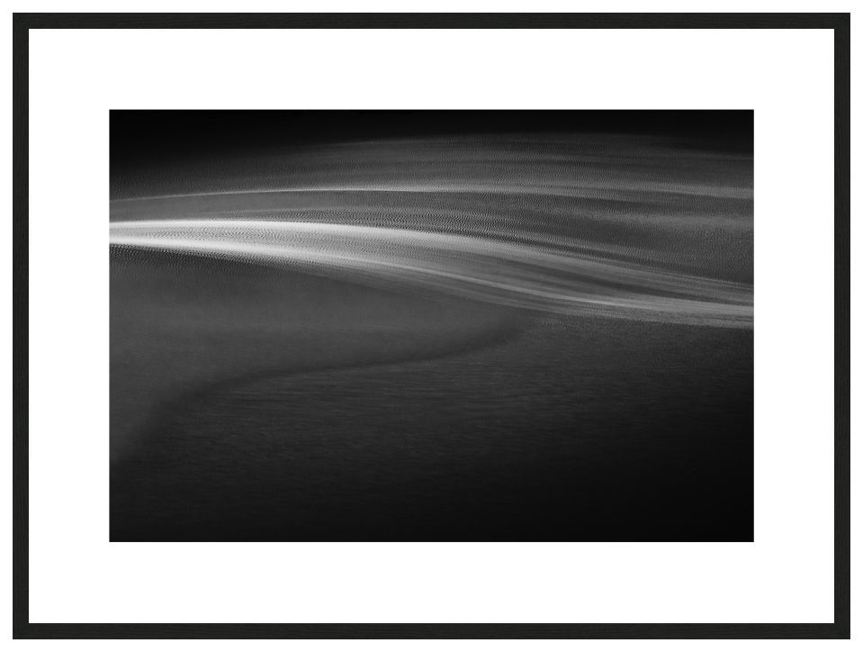 The First Caress of Light with frame, Reverse Bodyscapes Series, Nik Barte