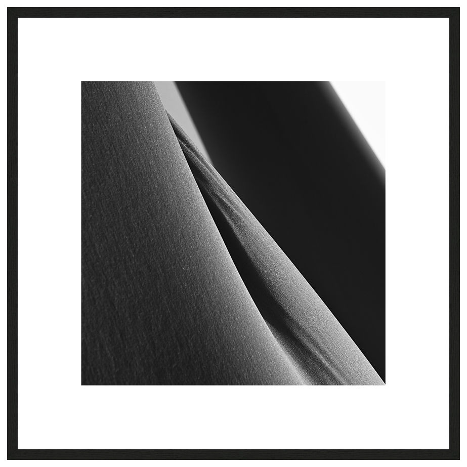 The First Caress with frame, Reverse Bodyscapes Series, Nik Barte