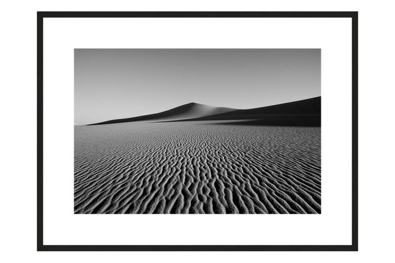Great Sand Sea with frame, DUNES Unveiled Beauties Series, Nik Barte