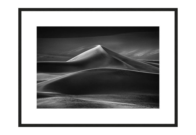 Breath Of Wind with frame, Desert Stories Series (Photo Edition), Nik Barte