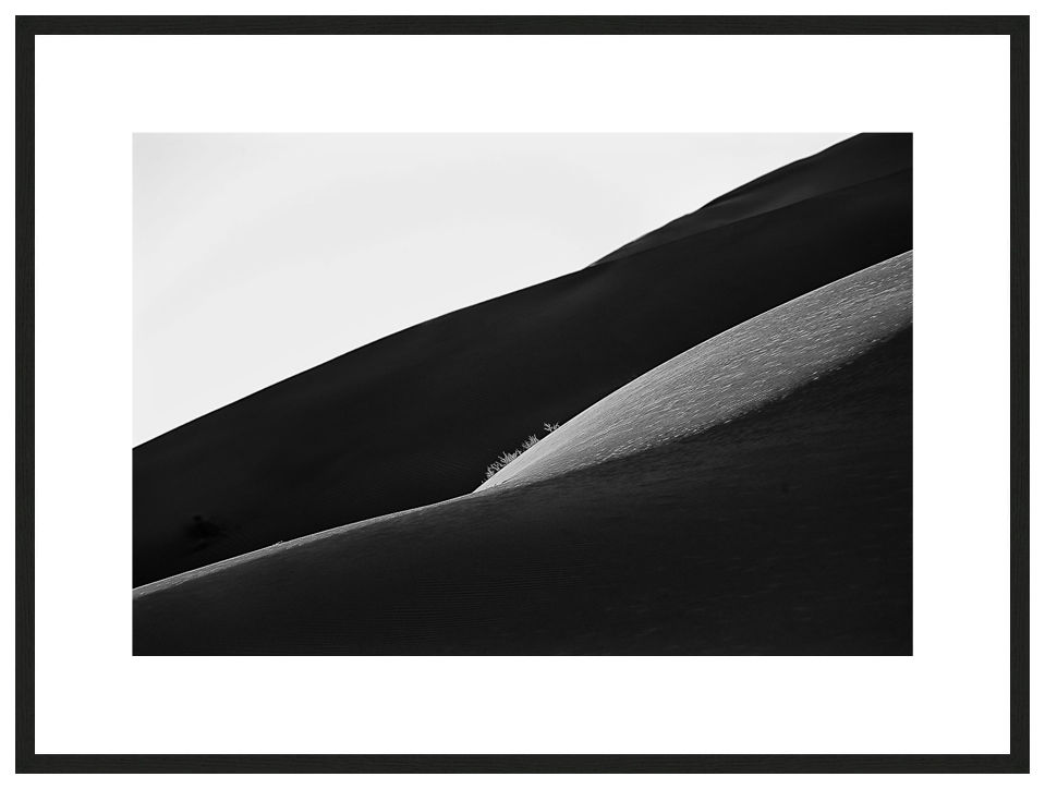 Black Venus with frame, Reverse Bodyscapes Series, Nik Barte