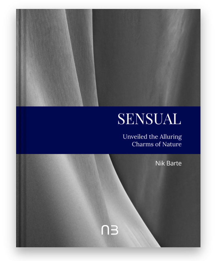 SENSUAL Catalogue single Volume - image of the cover - by Nik Barte, desert photographer