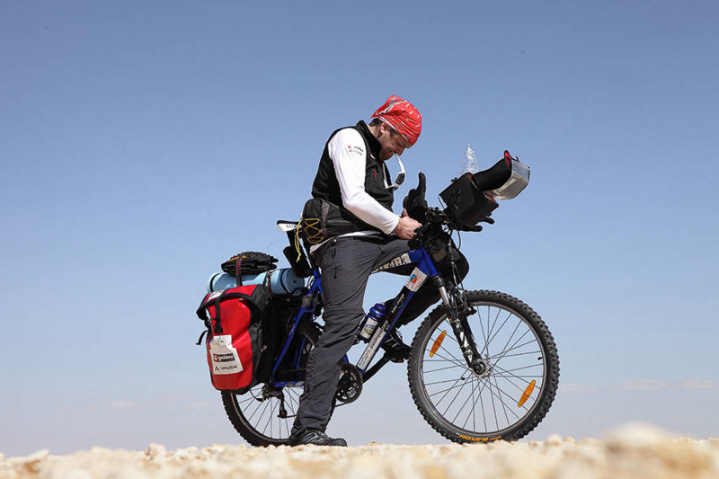 Desert expedition by MTB, Egypt, Sahara